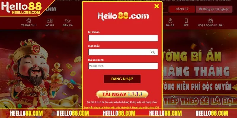 Điền chính xác thông tin tài khoản để truy cập vào hệ thống ứng dụng