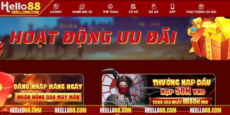 Chương trình Hello88 hoàn trả 100% được rất nhiều người quan tâm