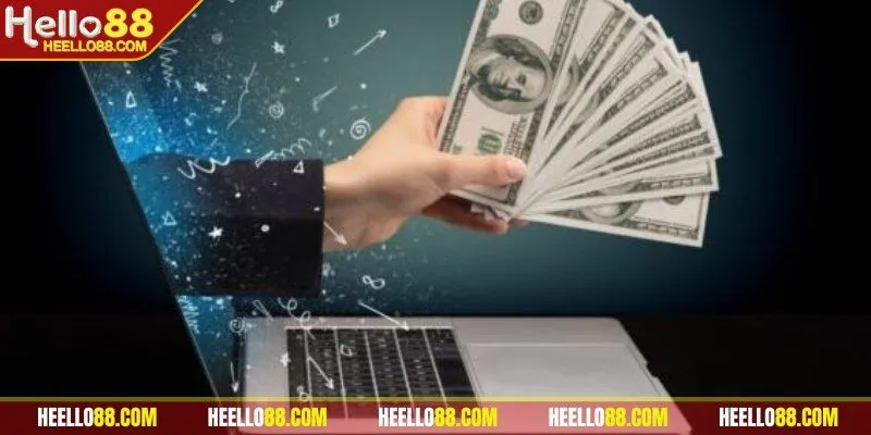 Giao diện rút tiền Hello88 dễ dùng, tối ưu cho người mới